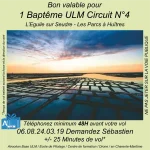 Baptême de l'air ULM à L'Eguille sur Seudre