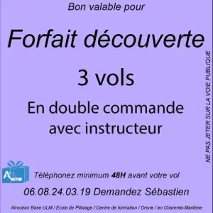 découverte ulm double commande royan