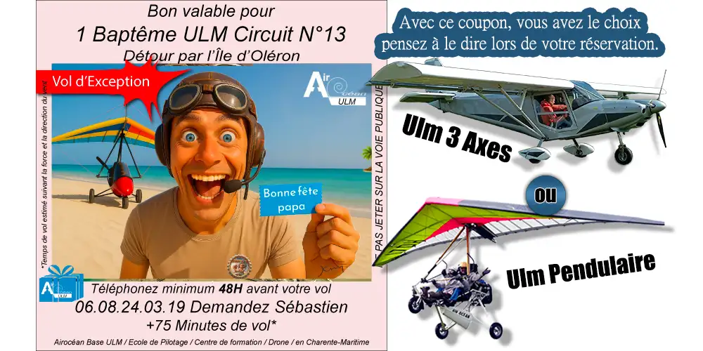 Cadeau original fête des pères 2026<br> l'île d'Oléron<br> Circuit N°13 – Image 3